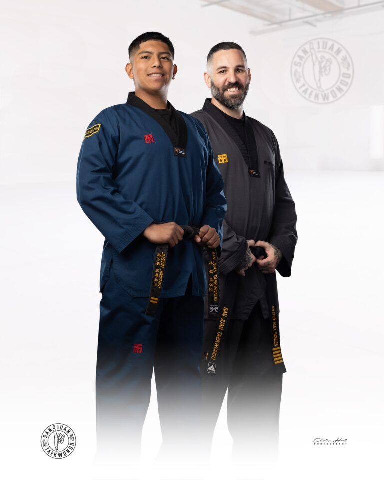 San Juan Taekwondo Instructor Justin.