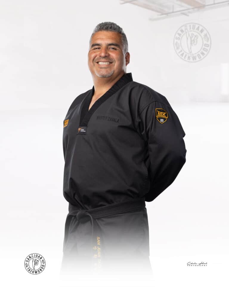 San Juan Taekwondo Instructor Valaza.